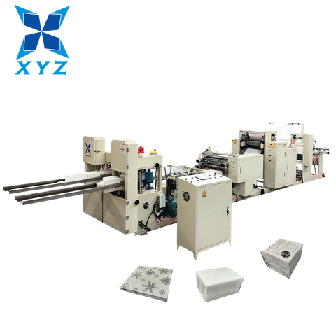 Hot Selling Automatic Tissue Paper Napkin Folding Machine Cutting Machine Multi Size Napkin Paper Making Machine