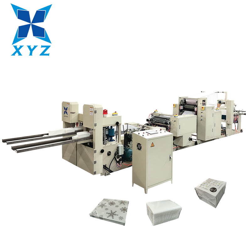 Hot Selling Automatic Tissue Paper Napkin Folding Machine Cutting Machine Multi Size Napkin Paper Making Machine