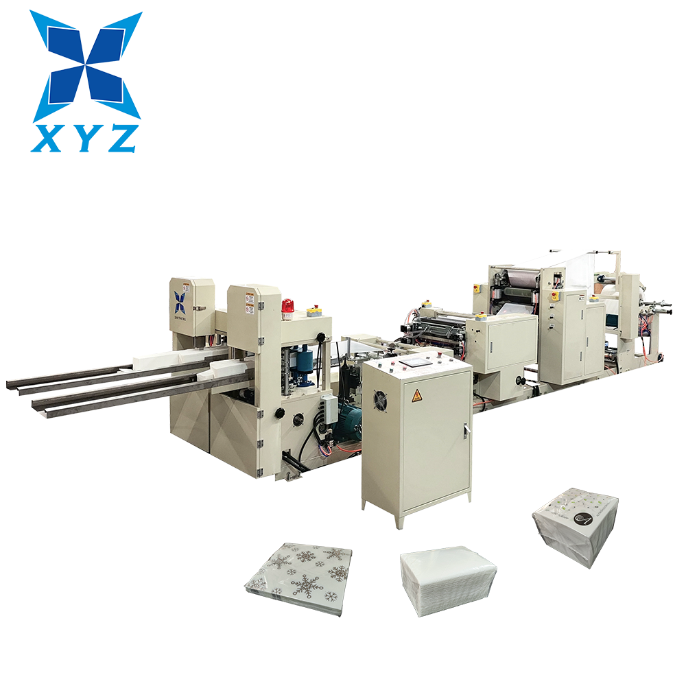 Hot Selling Automatic Tissue Paper Napkin Folding Machine Cutting Machine Multi Size Napkin Paper Making Machine