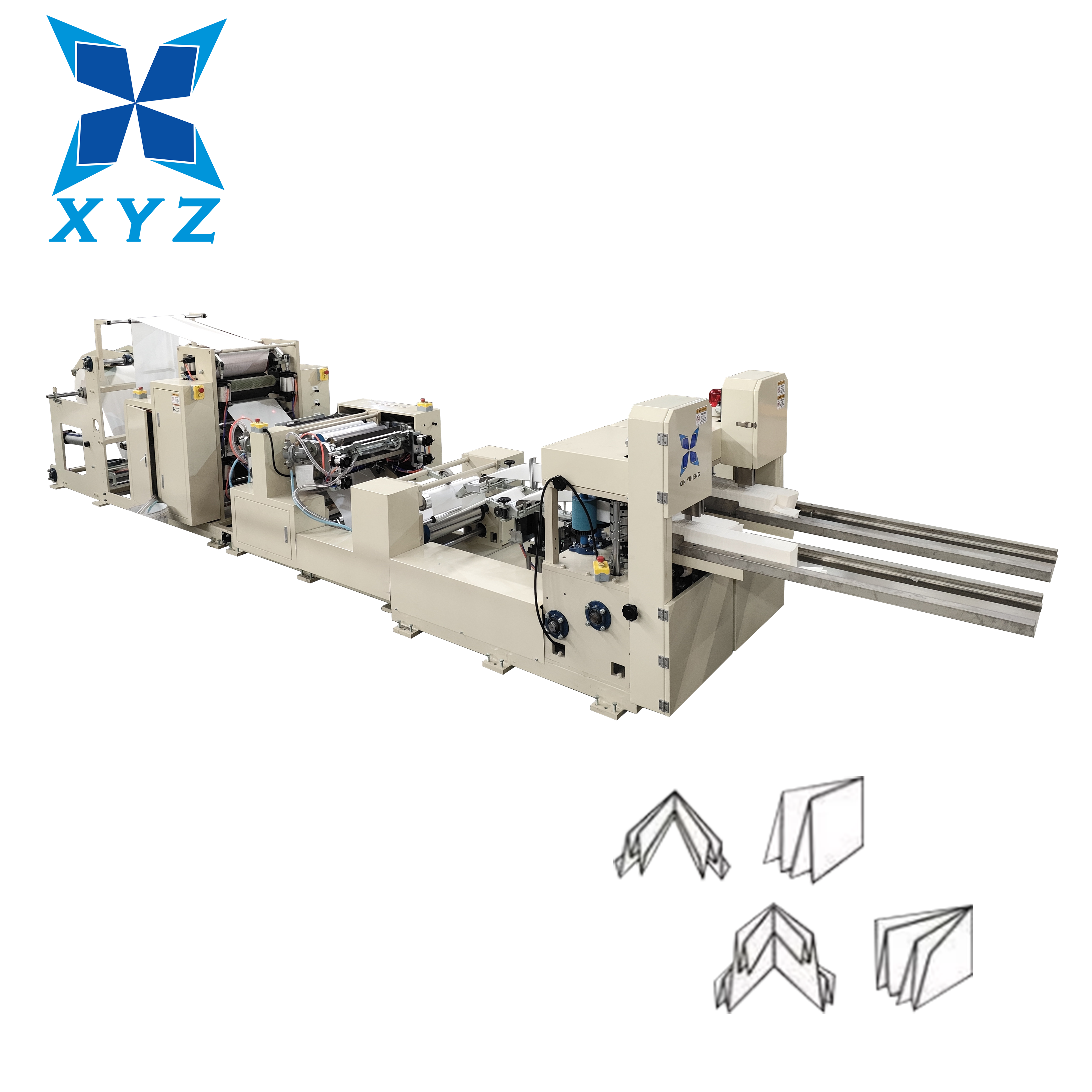 Advanced Fully Automatic Napkin Folding Machine for Efficient Production