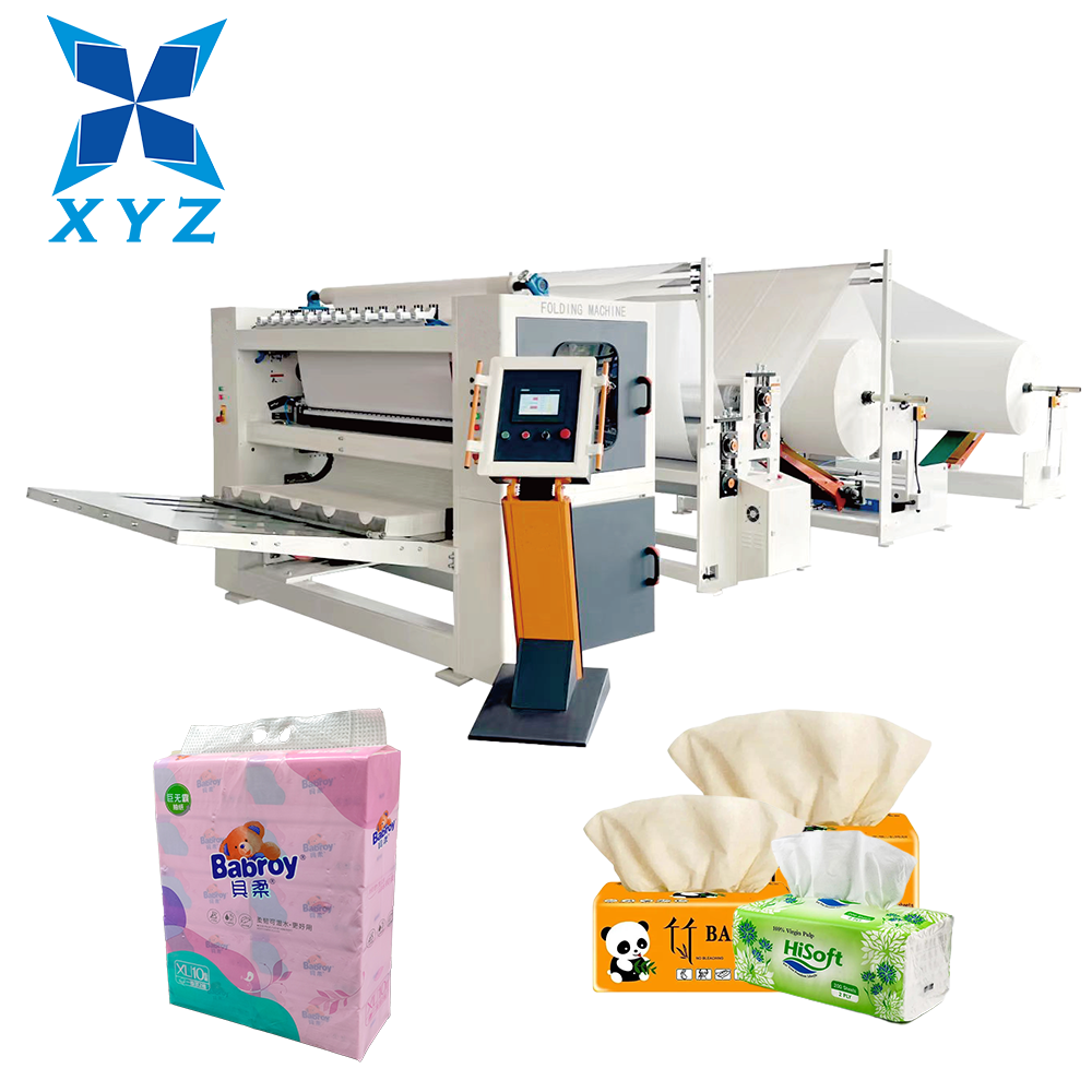 Facial Paper V Folding Machine